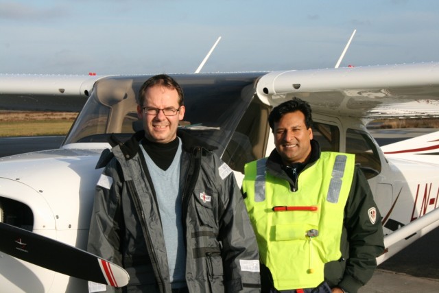 K�re og Ahsen. Herning 21.11.2009