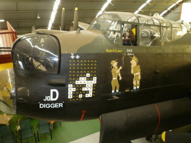 Avro Lancaster gjorde sin innsats i RAAF ogs� 