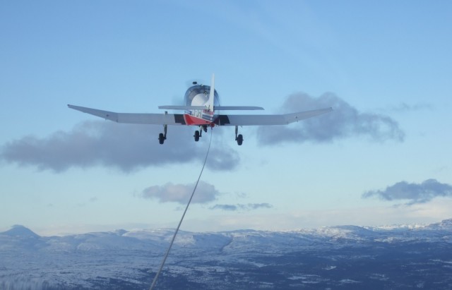 Slep vestover mot Holtefjell s�ndag 4. februar 2007