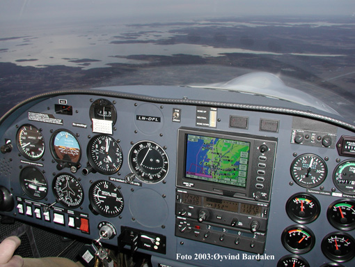 Terje Gran og �yvind Bardalen p� vei til hjemover etter henting av Katana i Sverige.