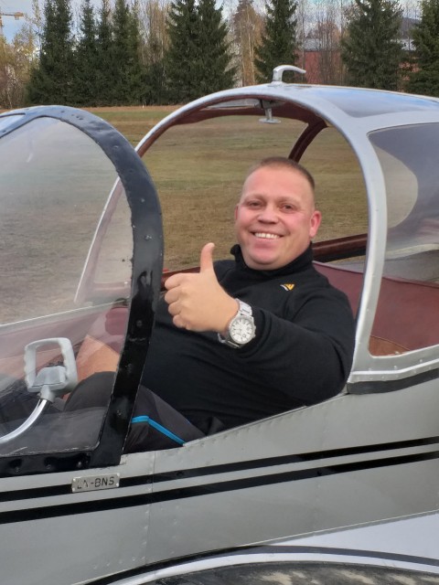 Per Ola H�re etter utsjekk p� Meta Sokol den 26.10.18