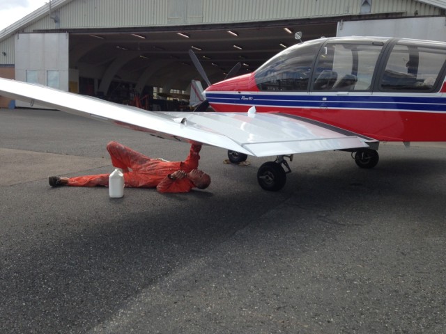 Formannen gj�r en innsats