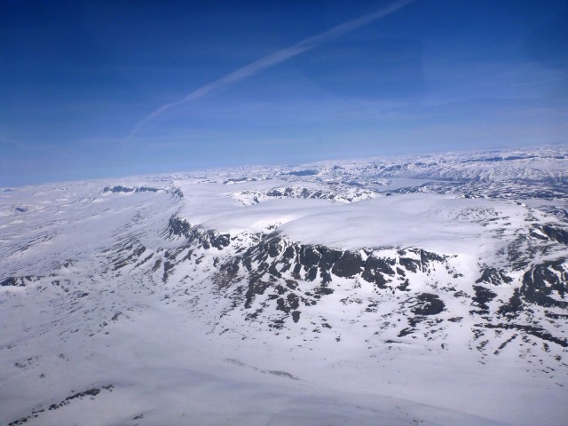 Hallingskarvet er et landemerke som sees veldig godt
